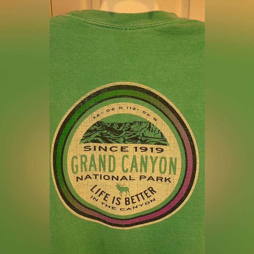 Mint green Long Sleeve Grand Canyon Shirt - Picture 9 of 11